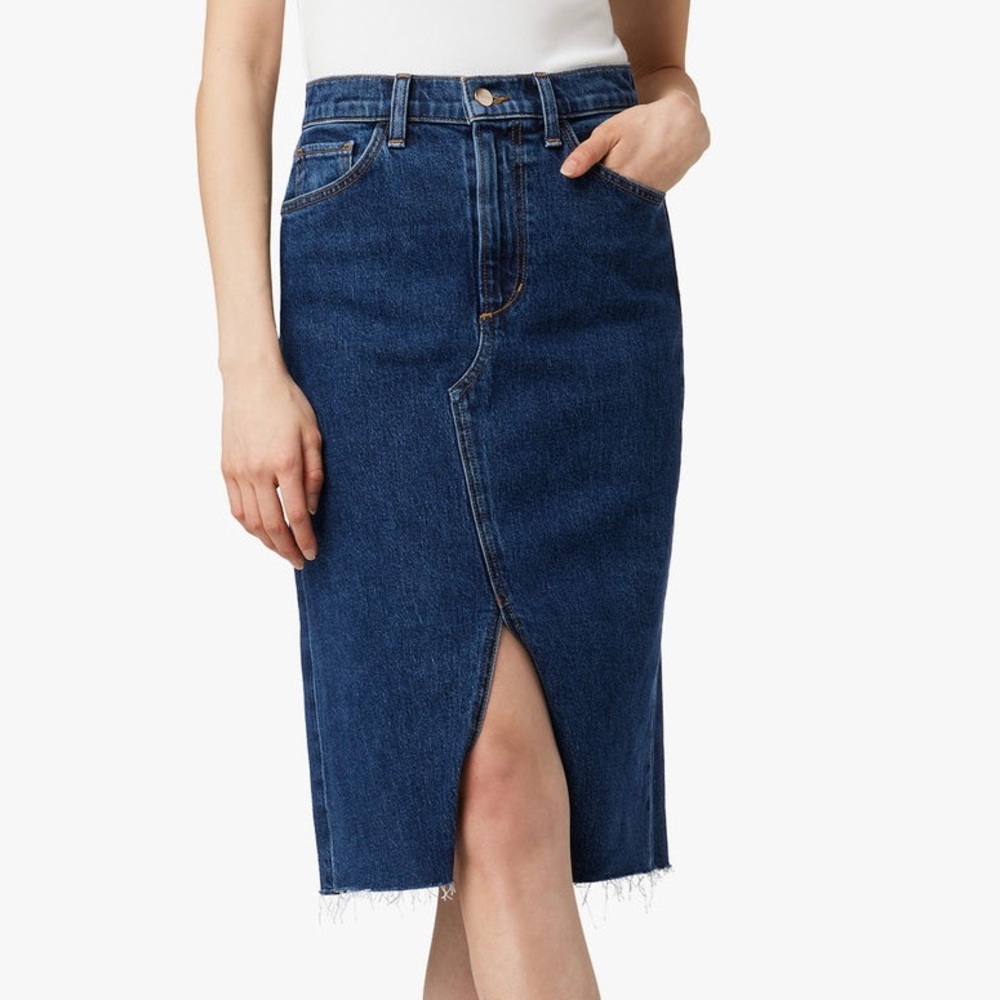 Joe’s Jeans The Joplin Denim Midi Skirt
